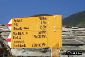 Trails were very well marked