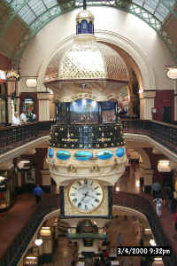 Clock in Shopping Arcade