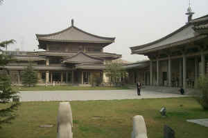 Historical Museum Exterior Courtyard