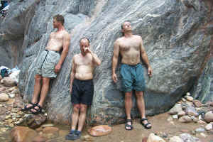 Wayne, Peter, and Bryan