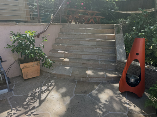 Back Patio Steps